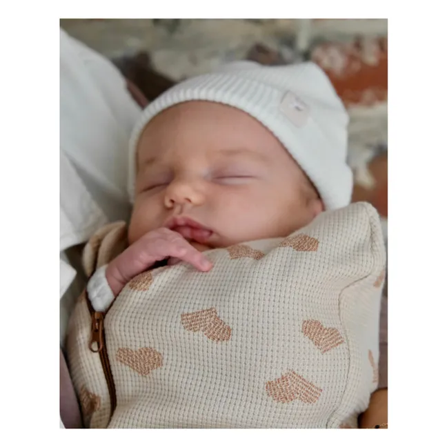 Coeur organic cotton swaddling bag | Cream