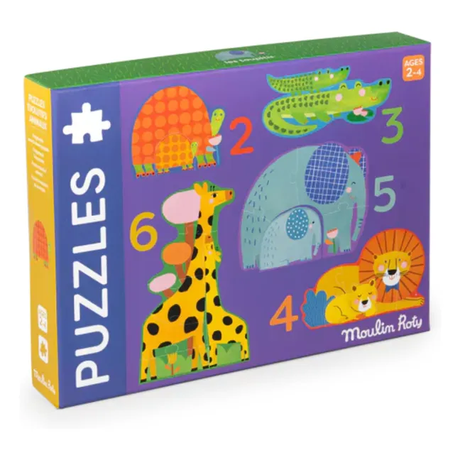 Animals evolutionary puzzle - 20 pieces