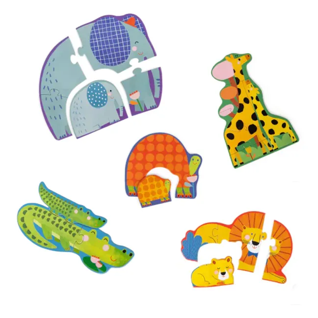 Animals evolutionary puzzle - 20 pieces