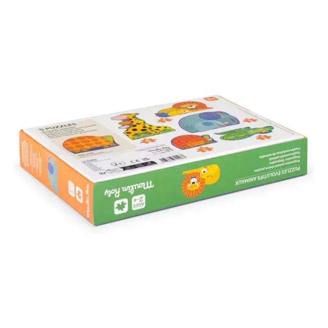 Animals evolutionary puzzle - 20 pieces
