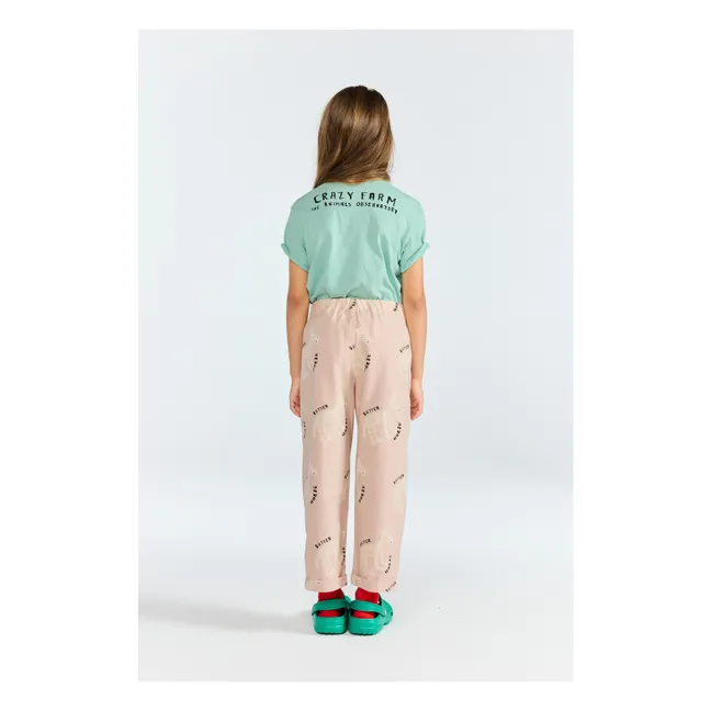 Camel pants | Pale Pink
