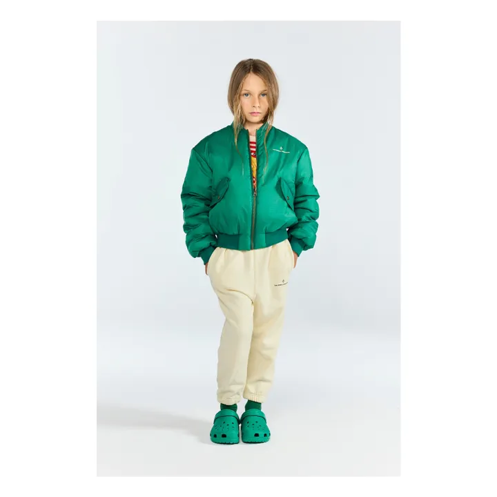 Bomber Panda Fibres Recyclées | Vert- Image produit n°1