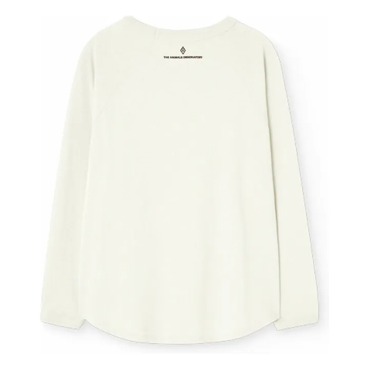 T-shirt Anteater Coton Bio | Ecru- Image produit n°3