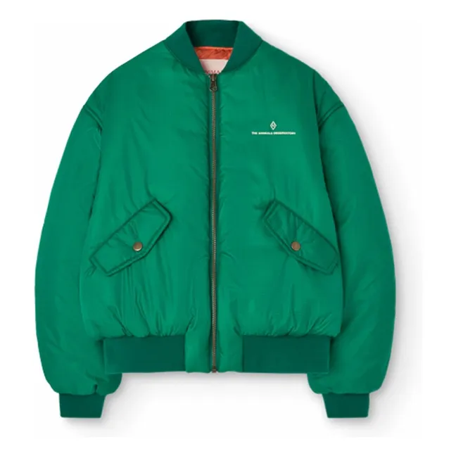 Bomber Panda Fibres Recyclées | Vert