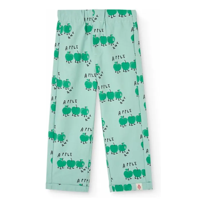 Pantalon Camel | Turquoise- Image produit n°0