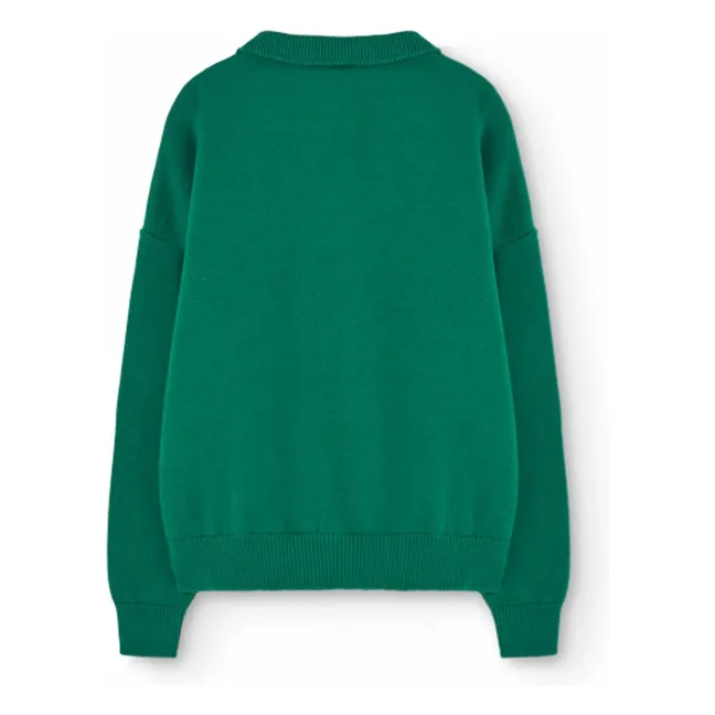 Pull Polo Raver Coton Bio | Vert