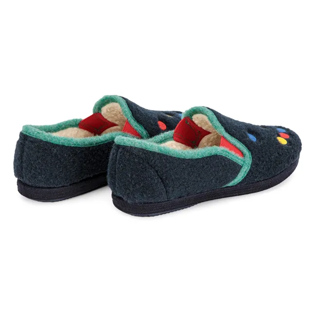 Fun Slippers | Navy blue