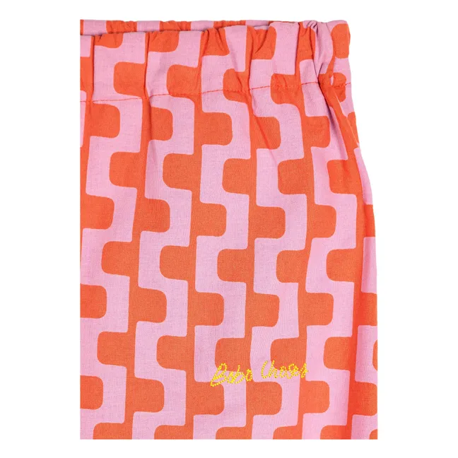 Pyjama Imprimée Coton Bio - Collection Femme | Violet