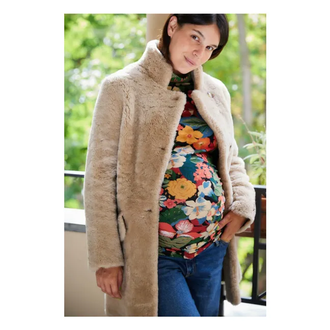 Top de Grossesse Mathilda Berries | Vert