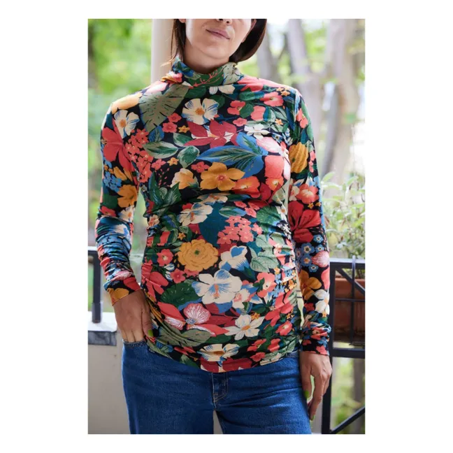 Top de Grossesse Mathilda Berries | Vert