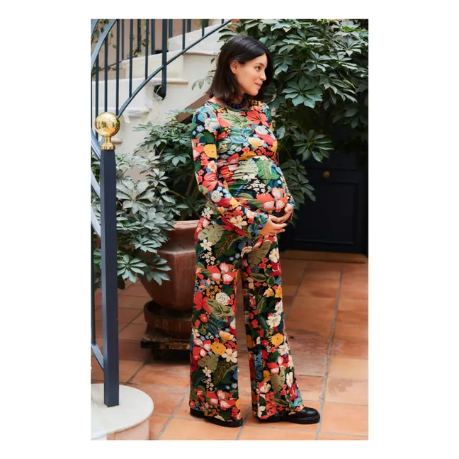 Andrea Berries Pregnancy Pants | Green
