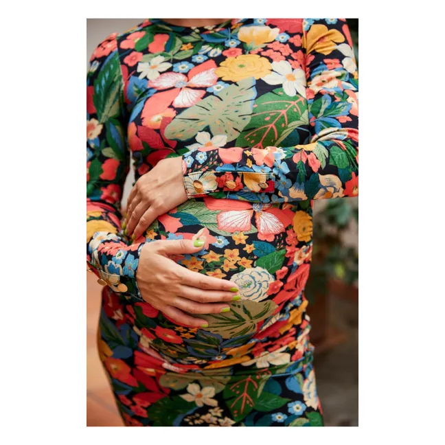 Thelma Berries Maternity Dress | Green