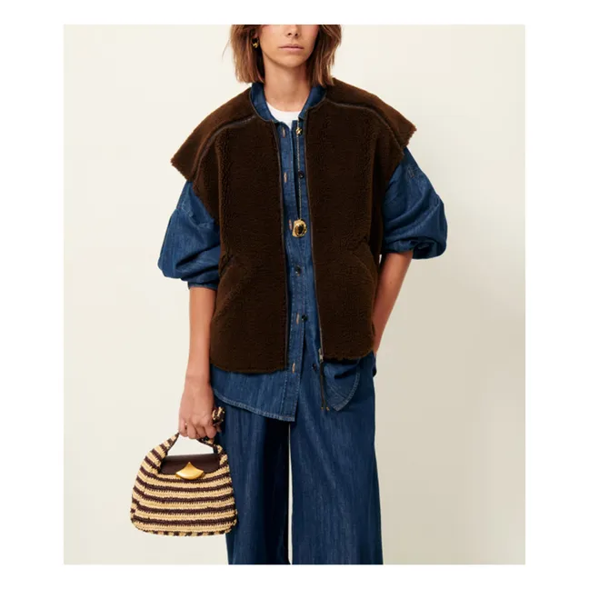 Veste Sans Manches Mounty | Marron