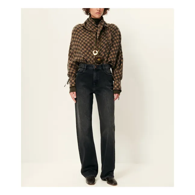 Chemise Armanchecks Carreaux | Vert kaki