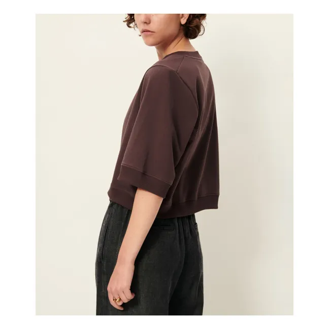 T-shirt Pova | Marron