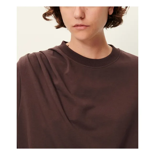 T-shirt Pova | Marron