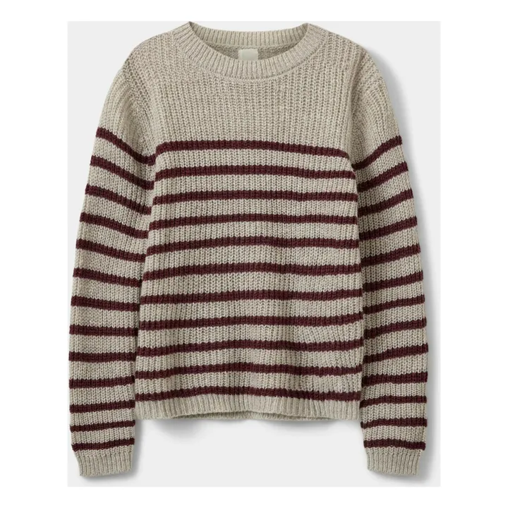 Pull Pollysy Rayé | Beige- Image produit n°5