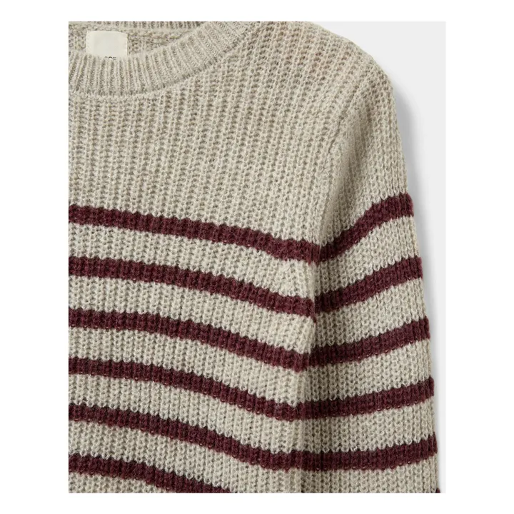 Pull Pollysy Rayé | Beige- Image produit n°6