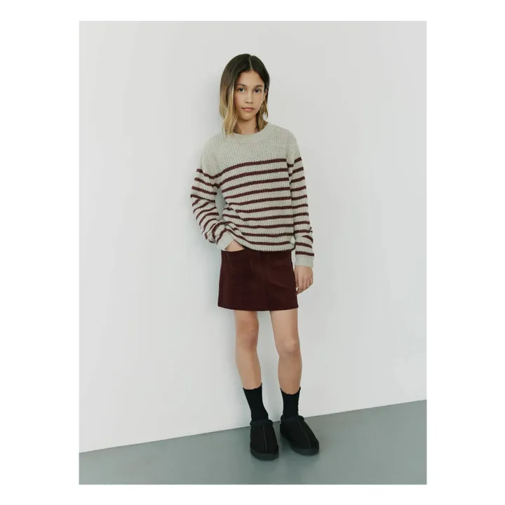 Pull Pollysy Rayé | Beige- Image produit n°2