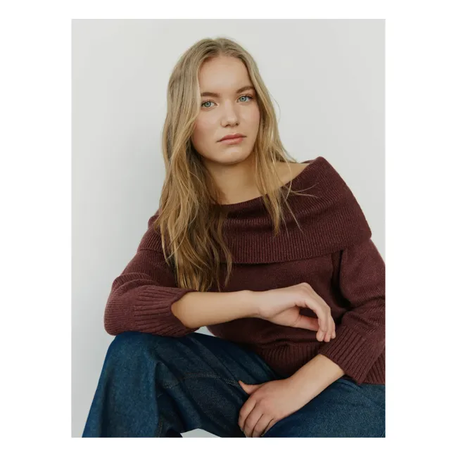 Sawasy sweater | Burgundy