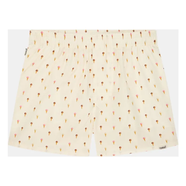 Boxers Icecream | Blanc cassé- Image produit n°0