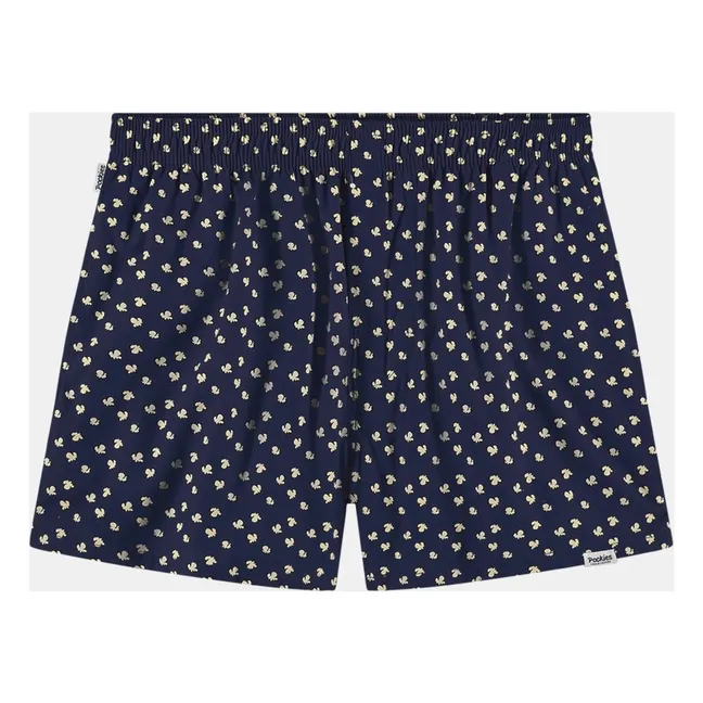 Pantaloncini di popcorn | Blu marino