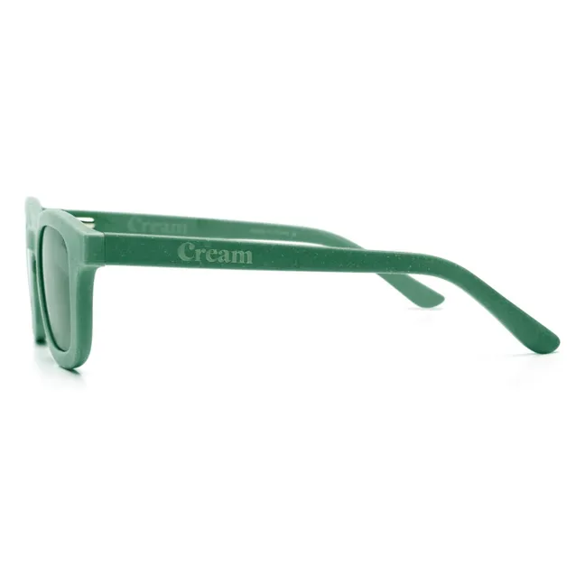 Cream x Gray Label Rounded Sunglasses | Green