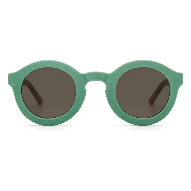 Runde Sonnenbrille Cream x Gray Label | Grün