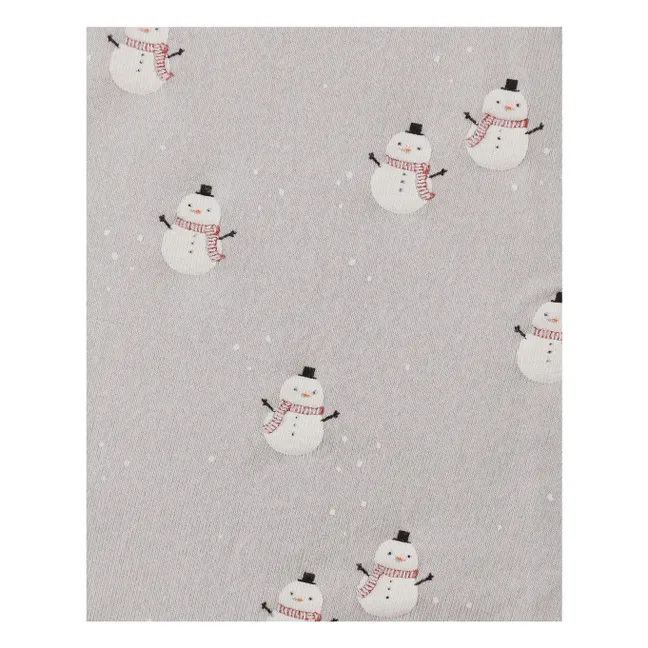 Tuta con piedi da pupazzo di neve | Grigio