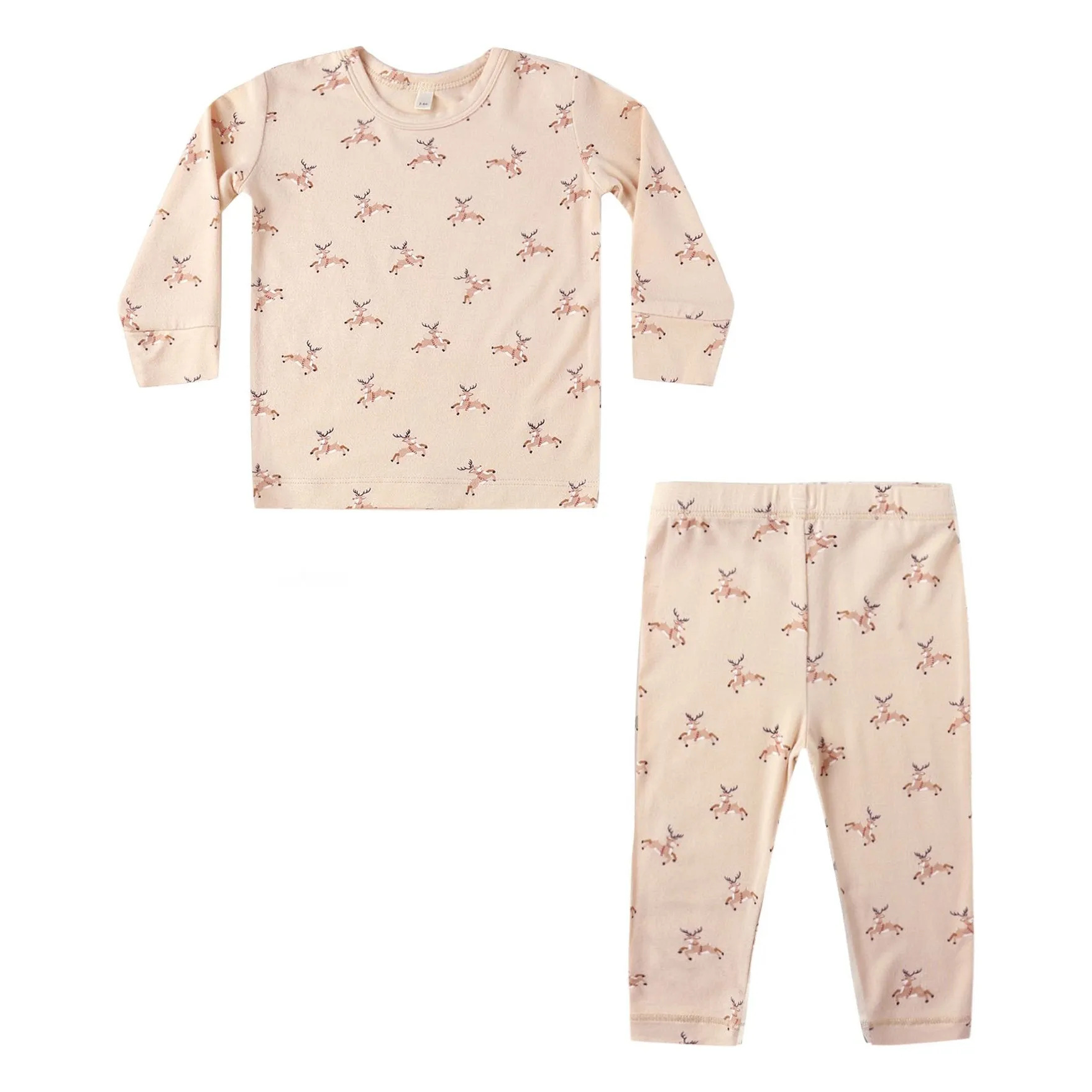 Quincy Mae Coral Pyjama Set Rennes