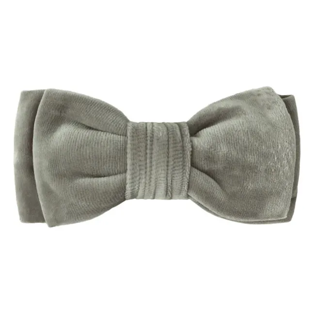 Lazo de diadema | Verde Gris