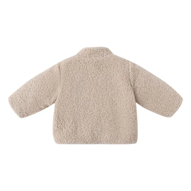 Veste Sherpa | Grège