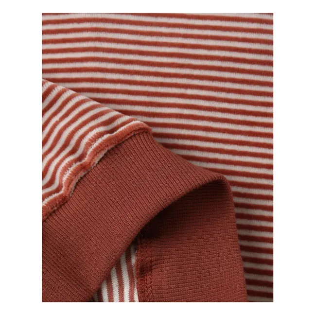 Sweat Stripes | Rouge Brun