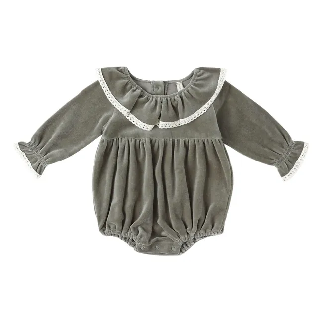 Barboteuse Wendy | Vert de gris