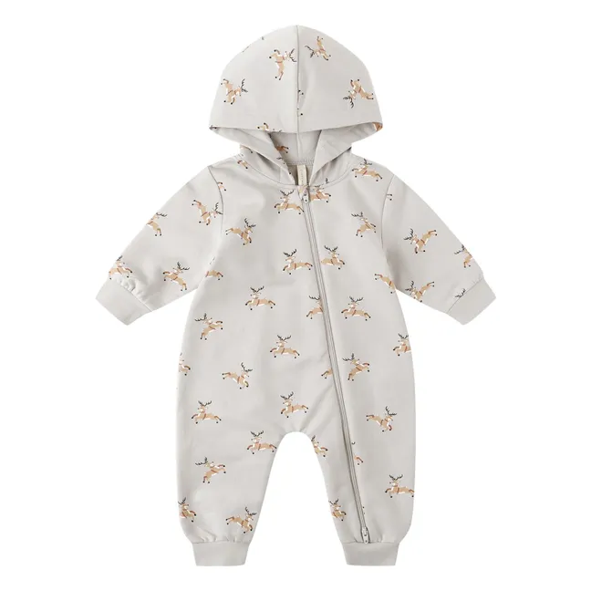 Rennes Organic Cotton Jumpsuit | Grey