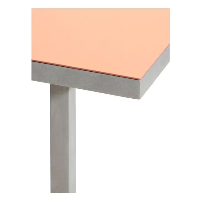 Alu dining table, Muller Van Severen | Pink