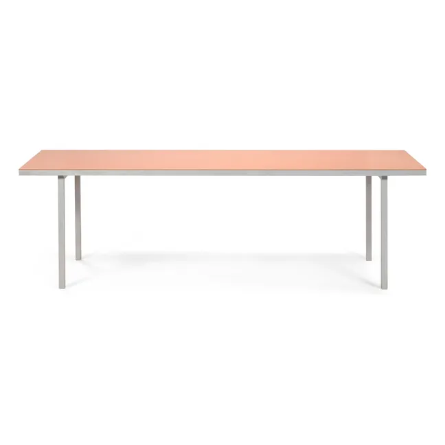 Table à dîner Alu, Muller Van Severen | Rose