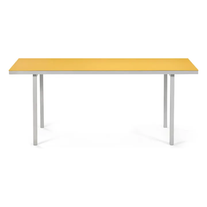 Table à dîner Alu, Muller Van Severen | Jaune- Image produit n°2