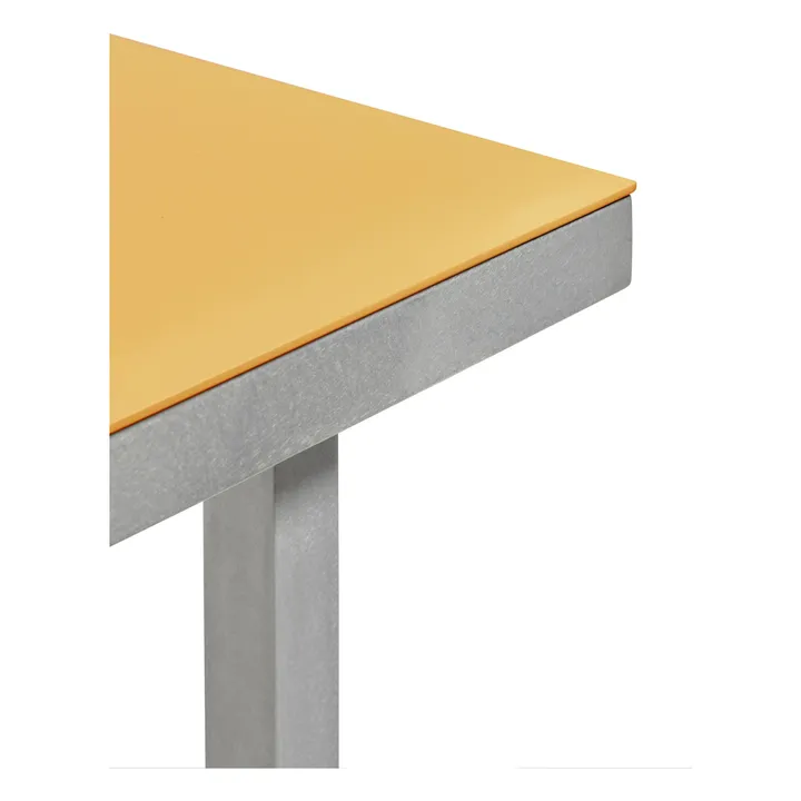 Table à dîner Alu, Muller Van Severen | Jaune- Image produit n°6