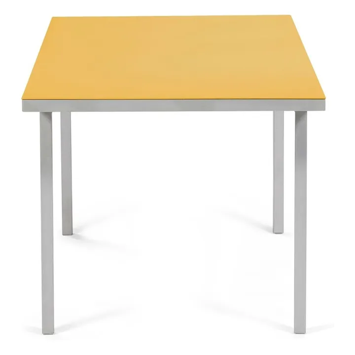 Table à dîner Alu, Muller Van Severen | Jaune- Image produit n°1
