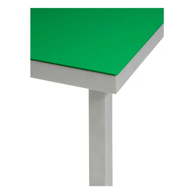 Table à dîner Alu, Muller Van Severen | Vert