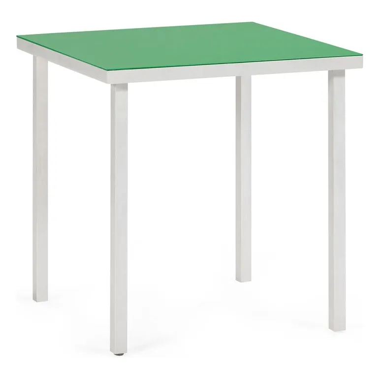 Valerie Objects Green Alu Dining Table, Muller Van Severen