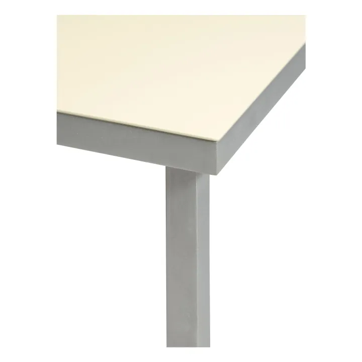 Mesa de comedor de aluminio, Muller Van Severen | Marfil- Imagen del producto n°4