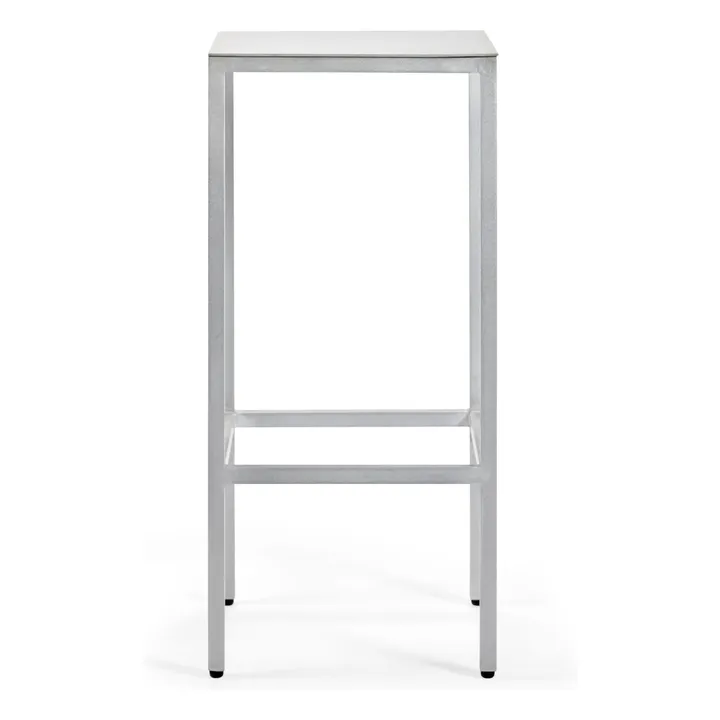 Tabouret de bar 75 cm Alu, Muller Van Severen | Aluminium- Image produit n°1