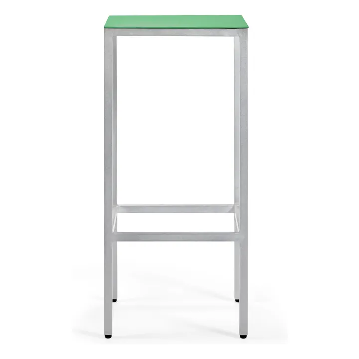 Tabouret de bar 75 cm Alu, Muller Van Severen | Vert- Image produit n°1