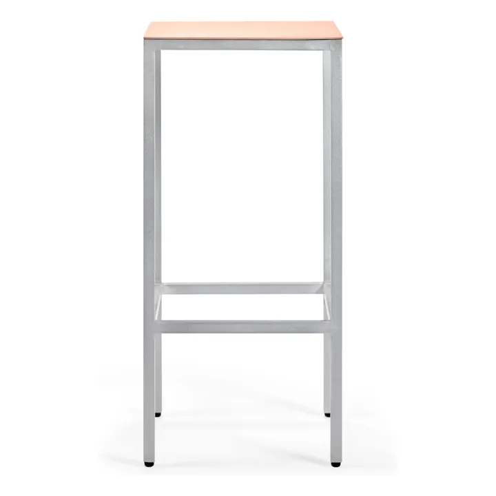 Tabouret de bar 75 cm Alu, Muller Van Severen | Rose- Image produit n°1