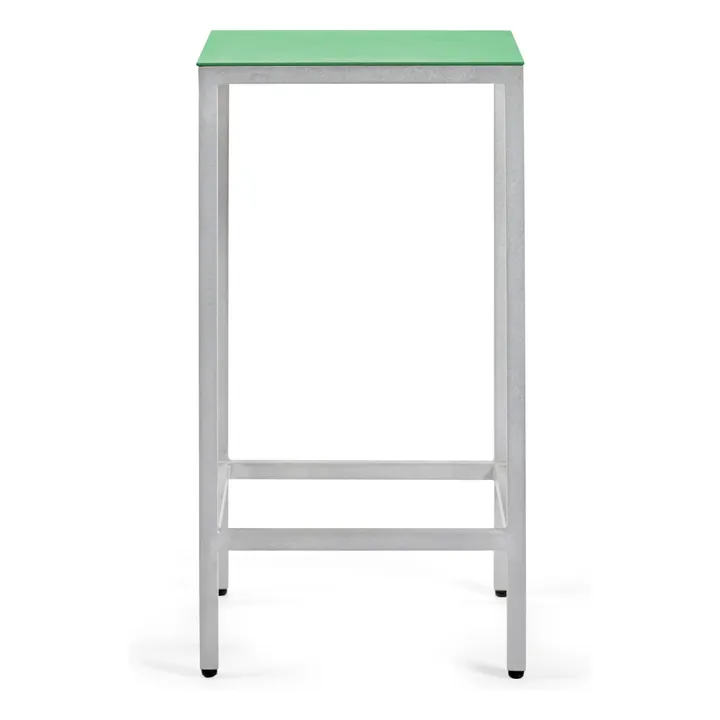 Tabouret de bar 65 cm Alu, Muller Van Severen | Vert- Image produit n°1