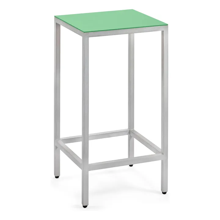 Tabouret de bar 65 cm Alu, Muller Van Severen | Vert- Image produit n°0