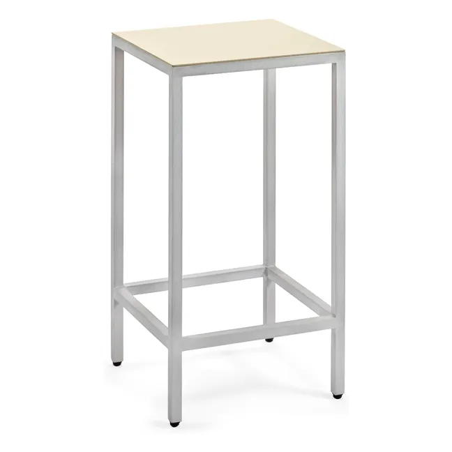 Bar stool 65 cm Alu, Muller Van Severen | Ivory