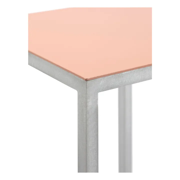Tabouret de bar 65 cm Alu, Muller Van Severen | Rose- Image produit n°2